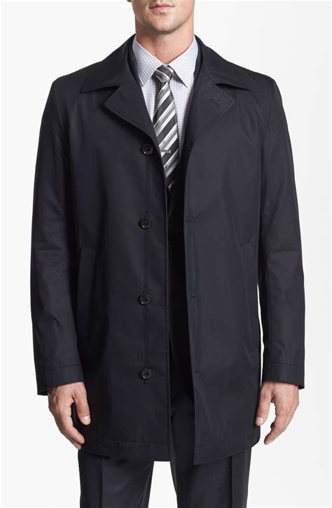 hugo boss rain coat